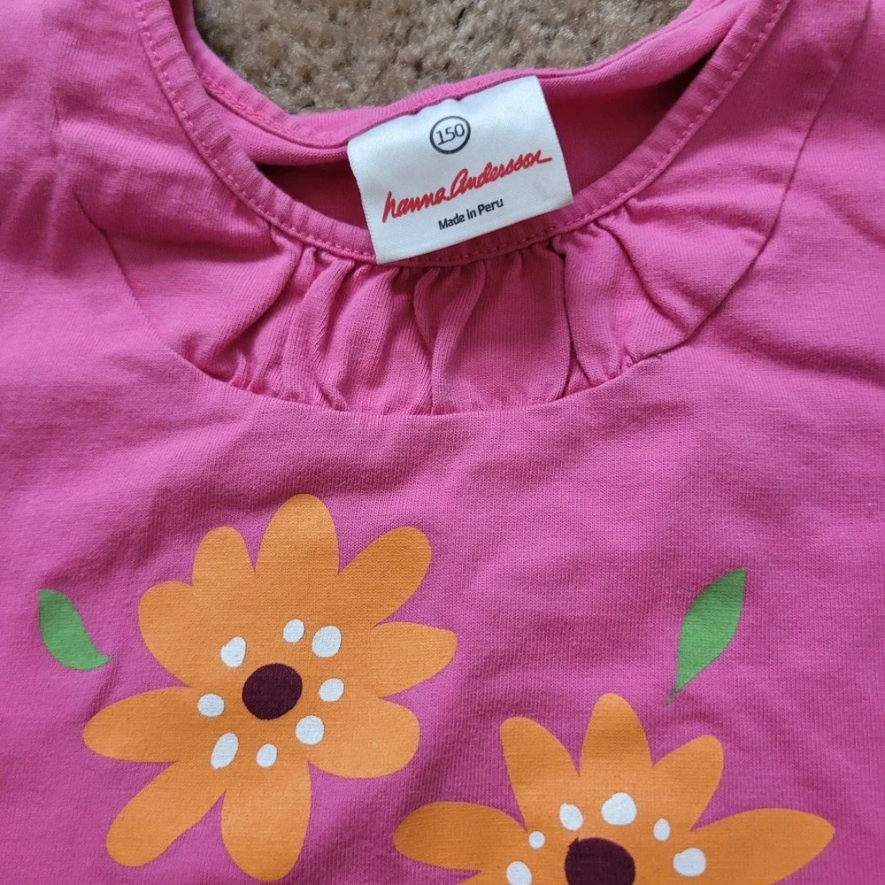 Gap Hanna Andersson SO Size 12 Kids‎ Tops Bundle Sequin Ice Cream Floral Stripe